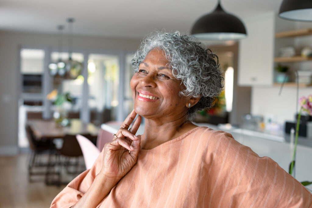 Woman Smiling Active Senior Living Communities True Connection Communities